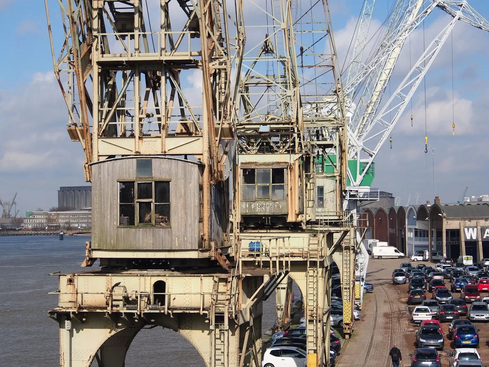 Port cranes, Antwerp