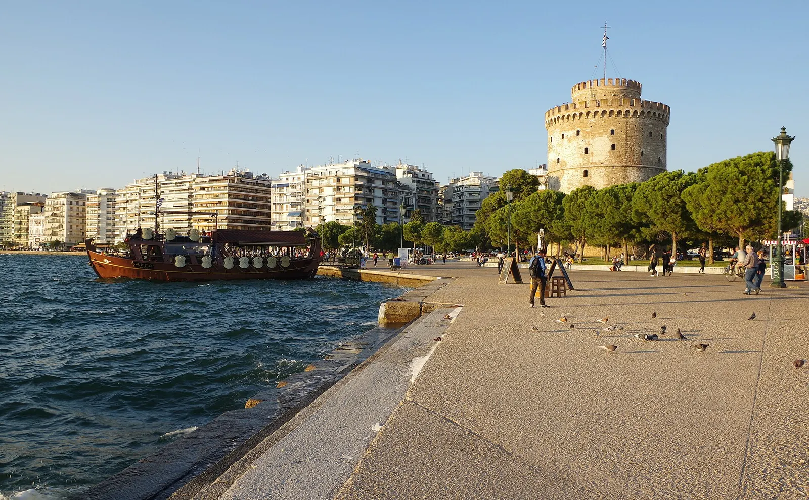 The waterfront of Thessaloniki